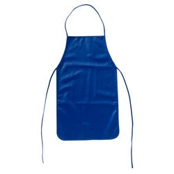 School Smart Easy-to-Clean Vinyl Art Apron, 29 x 17 Inches, Adult