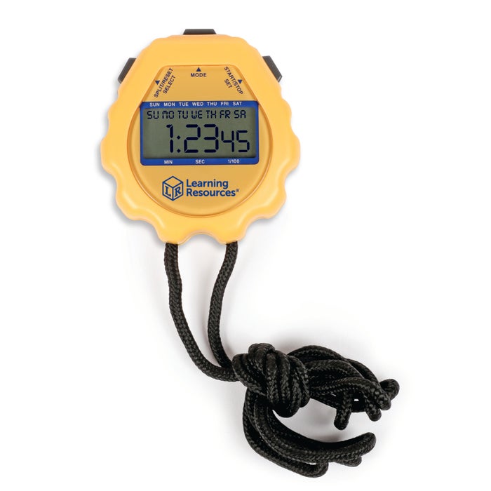 Learning Resources Big-Digit Stopwatch | School Specialty