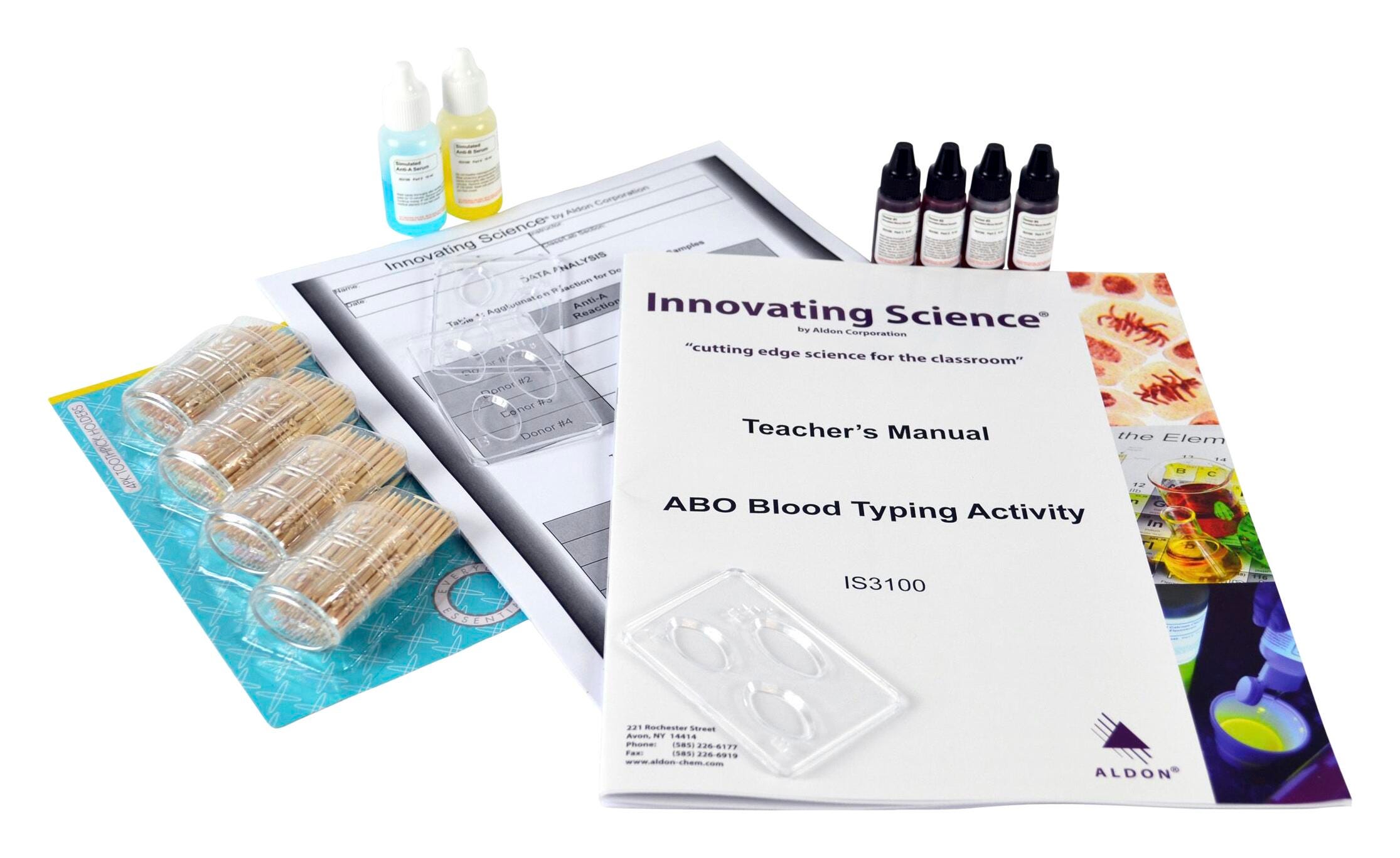 Image for Innovating Science ABO Blood Typing Lab from School Specialty
