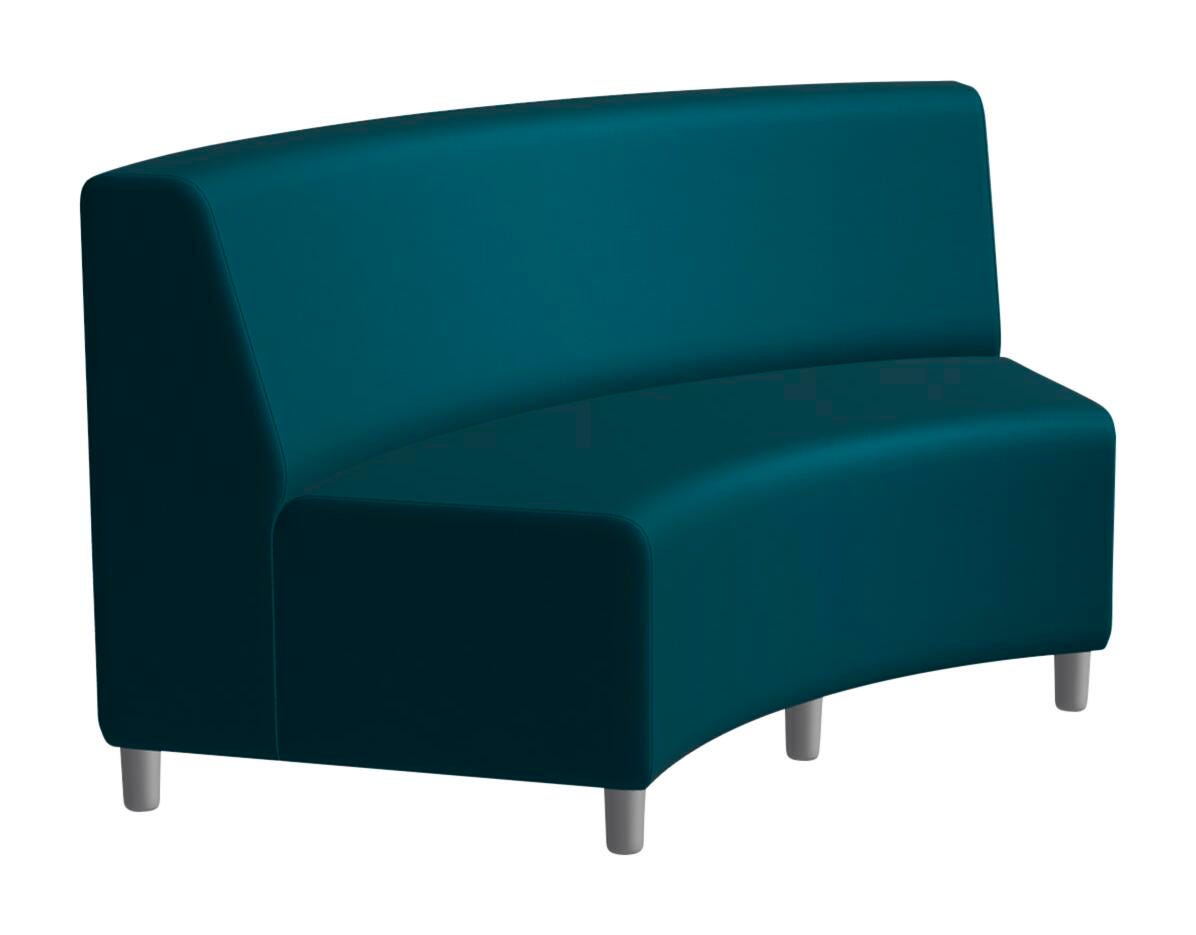 Image for Classroom Select Soft Seating NeoLounge Armless Sofa, Inward Curve from School Specialty