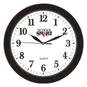 School Smart Silent Movement Wall Clock