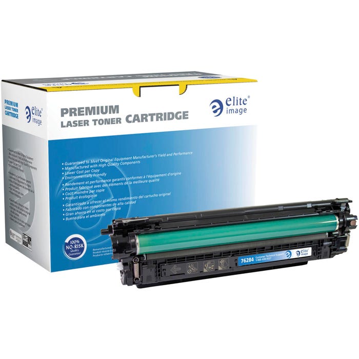 Elite Image Remanufactured Toner Cartridge, Alternative For HP 508A, Cyan