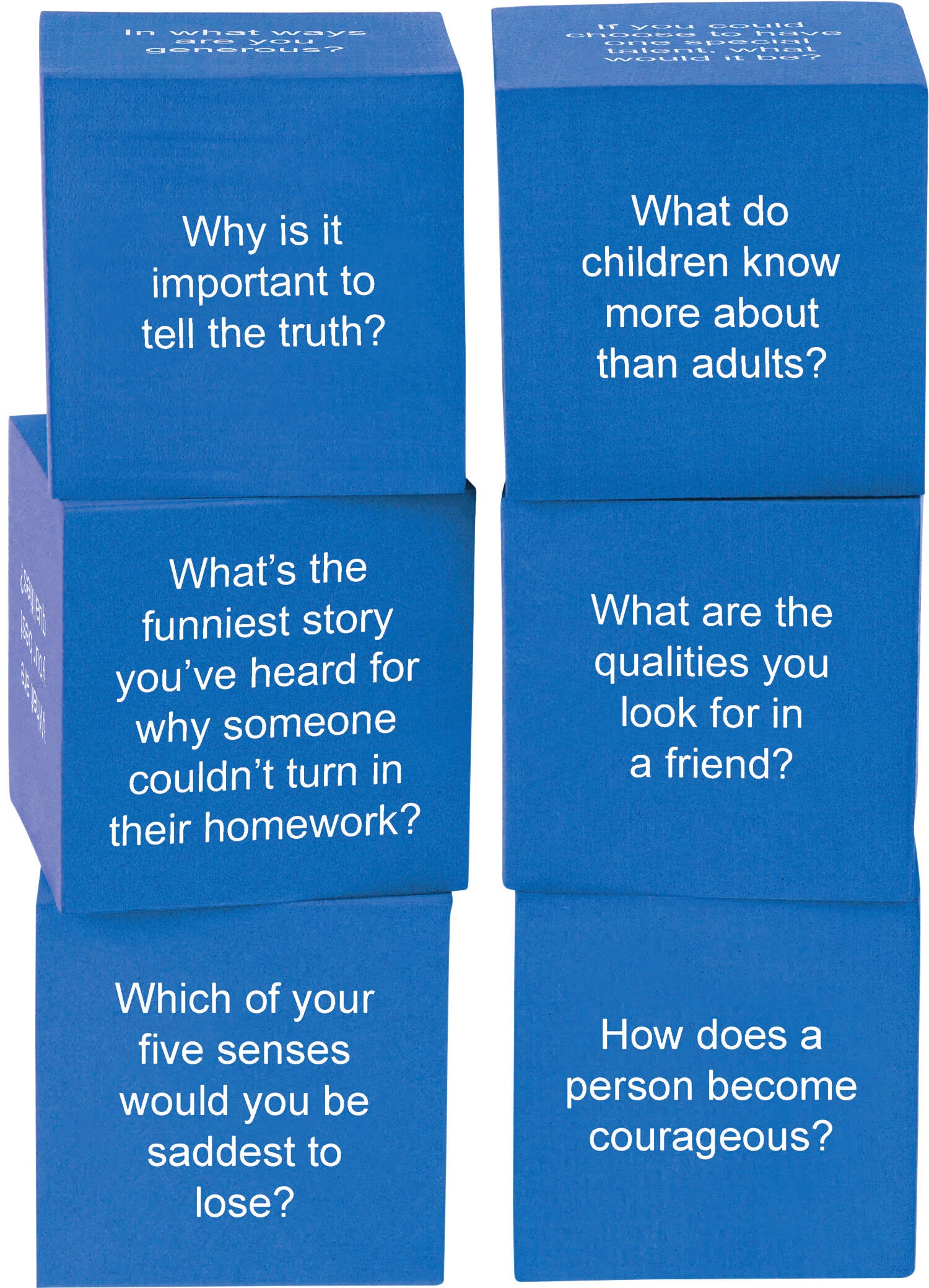 Teacher Created Resources Foam Life Question Cubes, Item Number 2098923