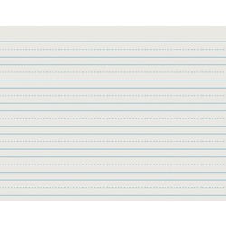 School Smart Skip-A-Line Ruled Writing Paper, 3/4 Inch Ruled Long Way, 11 x 8-1/2 Inches, 500 Sheets 085212