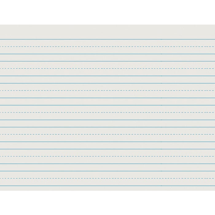 School Smart Skip-A-Line Ruled Writing Paper, 3/4 Inch Ruled Long Way, 11 x 8-1/2 Inches, 500 Sheets