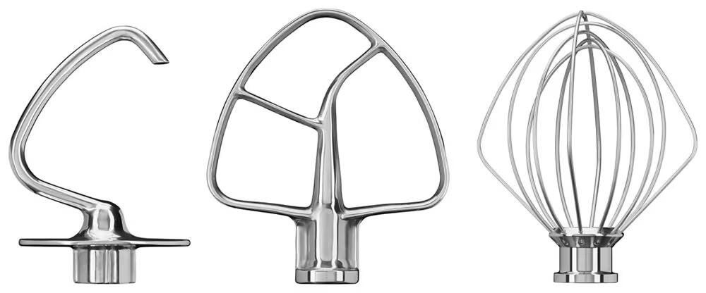 KitchenAid Stainless Steel 3 Piece Set, Tilt-Head Stand Mixer Attachments 2219148