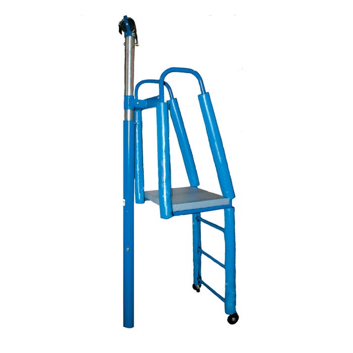 Jaypro Steel Tubing Frame Adjustable Referee Stand, Blue