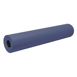 Decorol Flame Retardant Art Paper Roll, 36 Inches x 1000 Feet, Blue 245323
