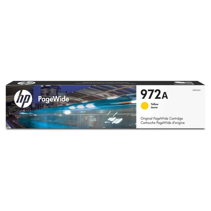 HP 972A Ink Cartridge, L0R92AN, Yellow