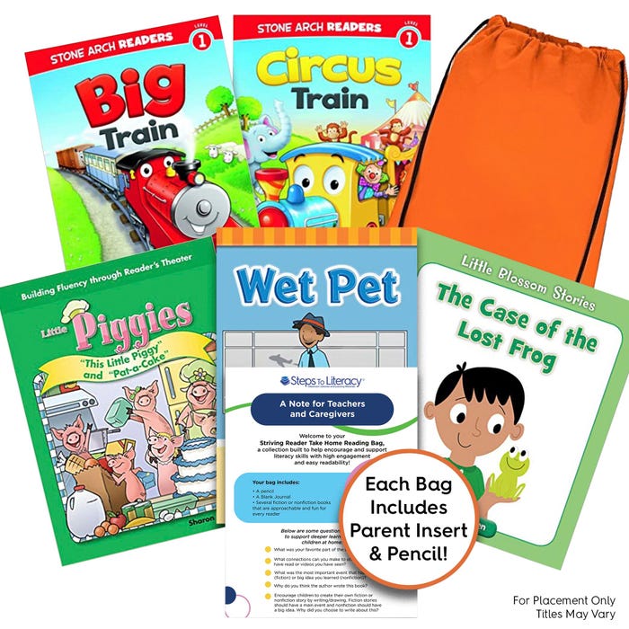Achieve It! Take Home Bag Striving Readers, Grades K