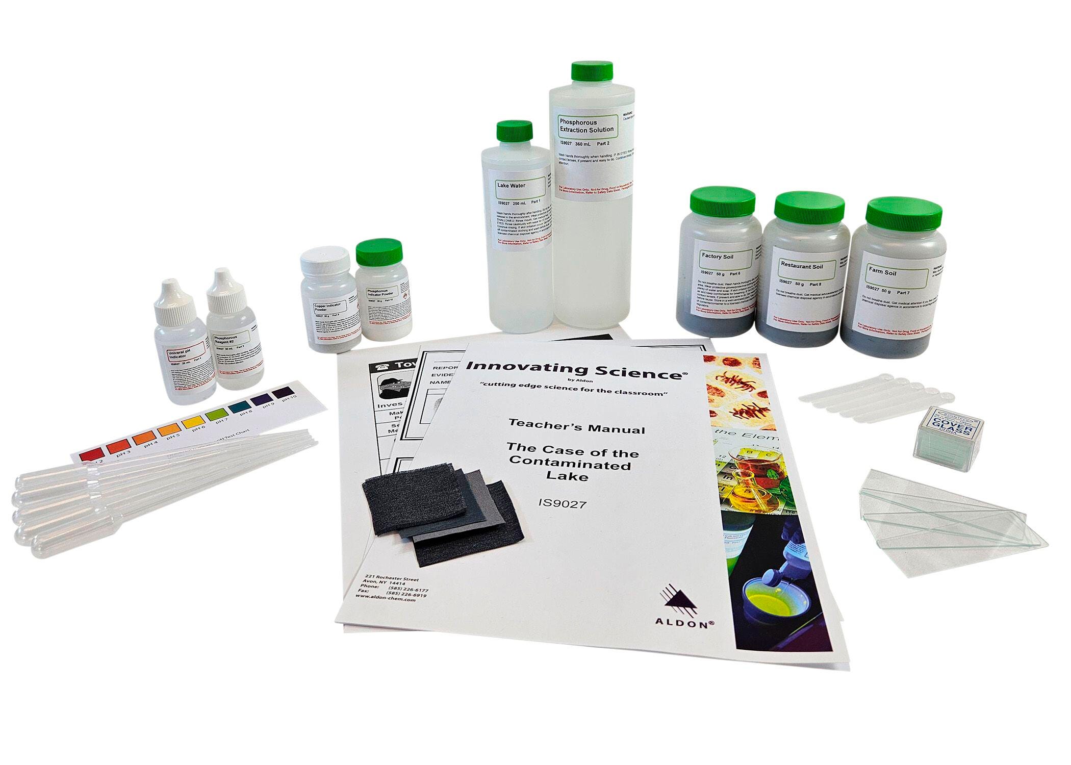 Image for Innovating Science Case of the Contaminated Lake from School Specialty