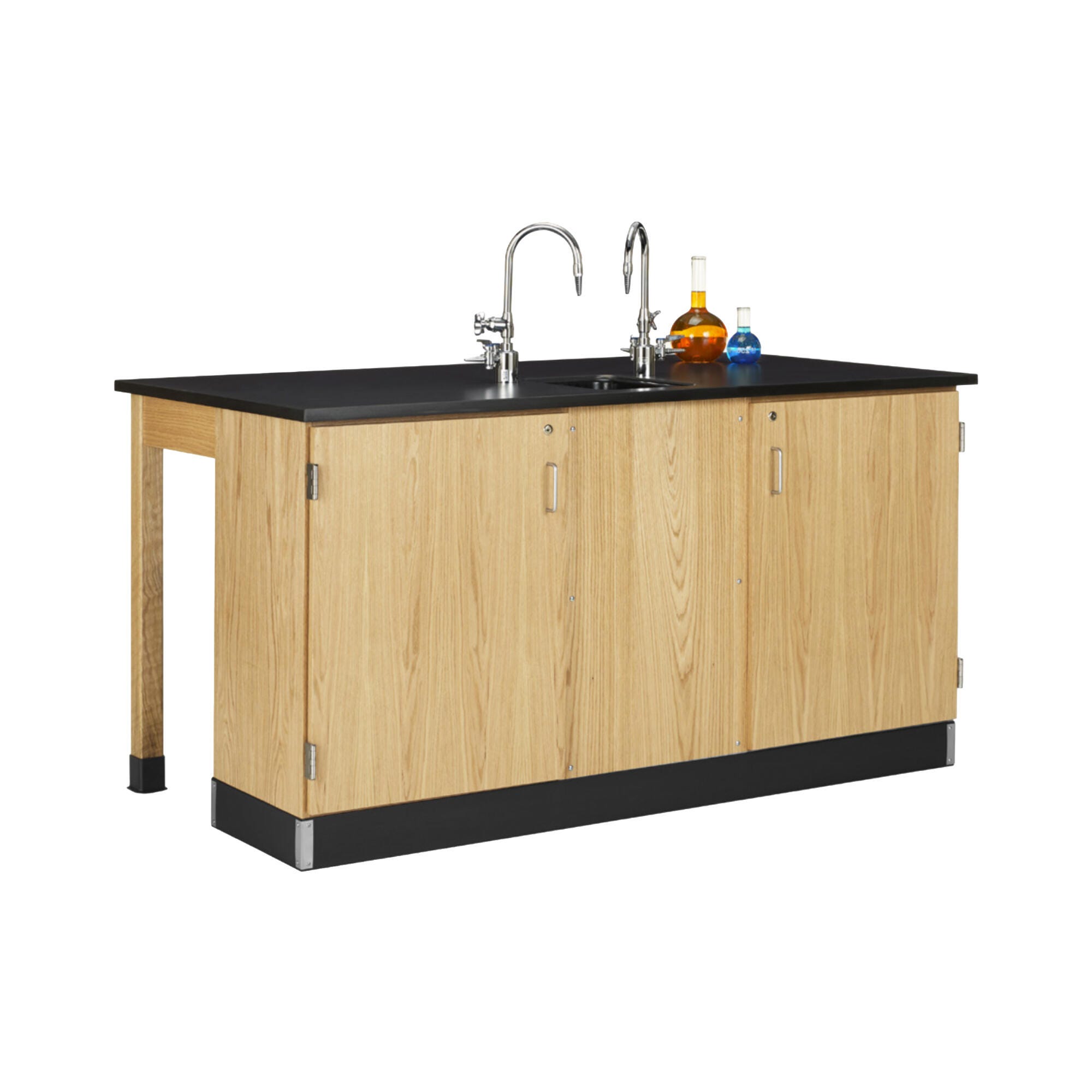 Image for Diversified Spaces Kinetic Lab Station, 68 x 36 x 35-3/4 Inches, Flat Top, Phenolic Resin Top from School Specialty