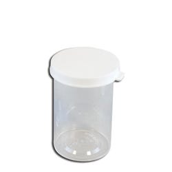 Frey Scientific Polystyrene Culture Vials, Snap Cap, 30 Drams, Pack of 72, Item Number 594330