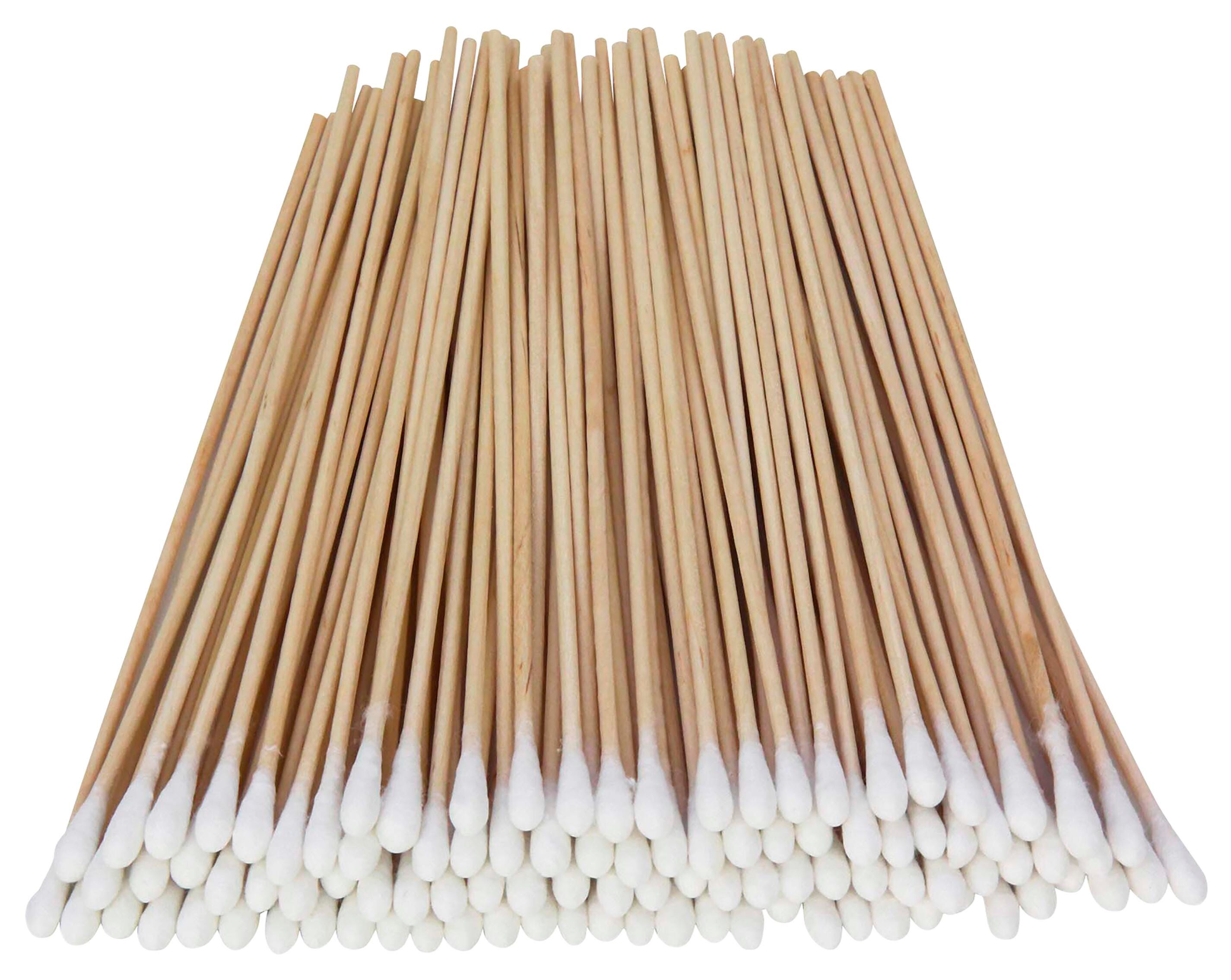 Art & Craft Cotton Swabs with Wood Shaft, 6 Inches, Pack of 1000 Item Number 1328180