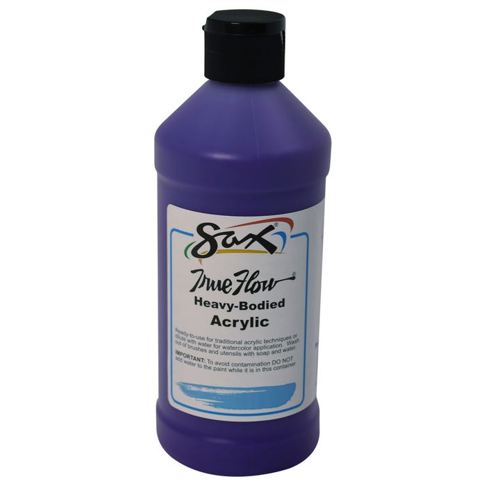Sax Heavy Body Acrylic Paint, 1 Pint, Violet