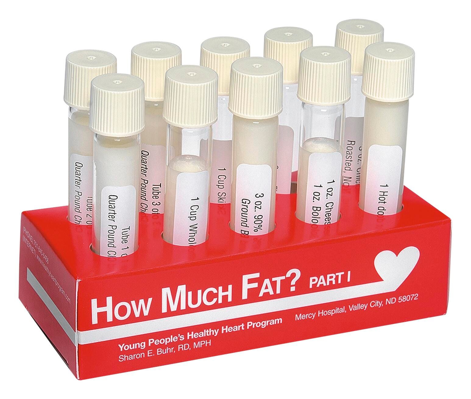 Image for How Much Fat? Test Tube Display - Part I from School Specialty