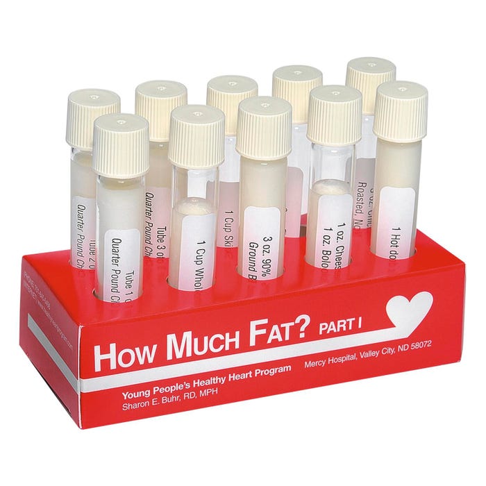 How Much Fat? Test Tube Display, Part 1