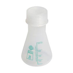 United Scientific Wide Mouth Erlenmeyer Flask, 125 mL, Polypropylene, Pack of 12