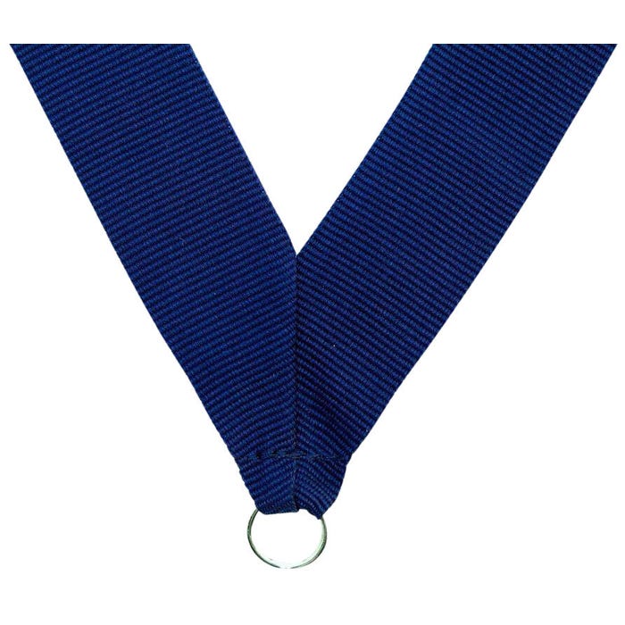 Neck Ribbon, 7/8 x 32 Inches, Navy