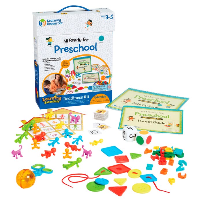 Learning Resources All Ready For Preschool Readiness Kit