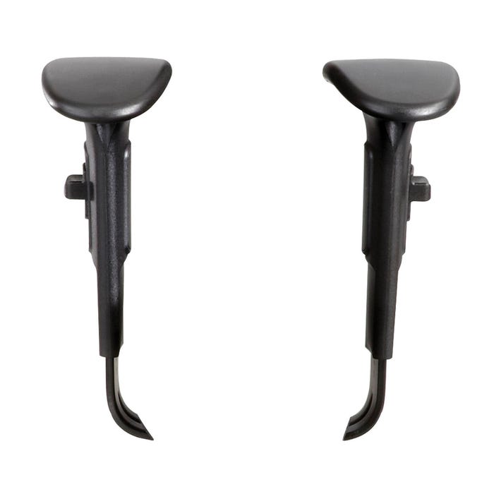 Safco Arm Kit, 3-1/2 x 10-1/2 x 11-1/2 to 14 Inches, Black