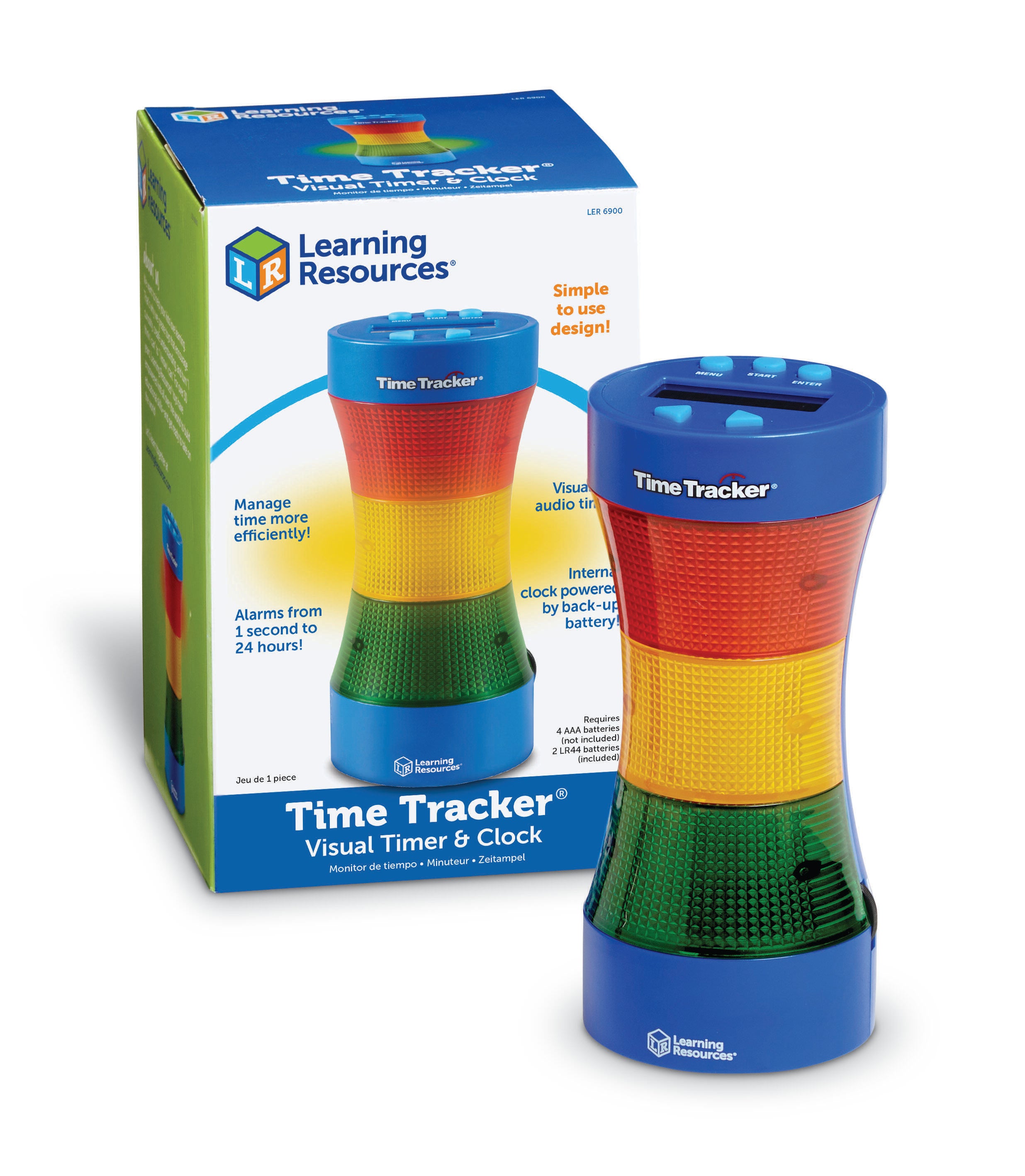 Image for Learning Resources Time Tracker Classroom Timer from School Specialty