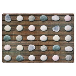 Carpets for Kids Stones Seating Rug, 6 x 9 Feet, Item Number 2117468