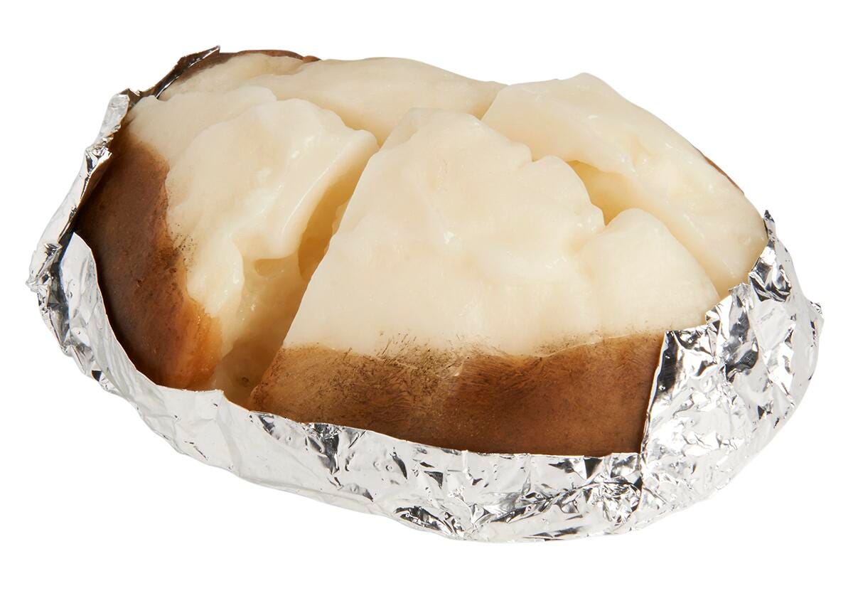 Image for Nasco Potato Food Replica - Baked from School Specialty