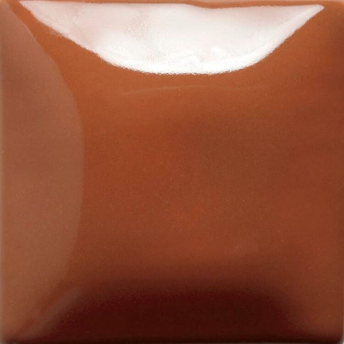 Mayco Stroke & Coat Wonderglaze Glaze, SC-25 Crackerjack Brown, Opaque, Pint