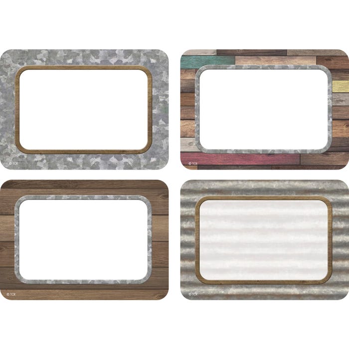 Teacher Created Resources Home Sweet Classroom Name Badge Labels, 3-1/2 x 2-1/2 Inches, Set of 36