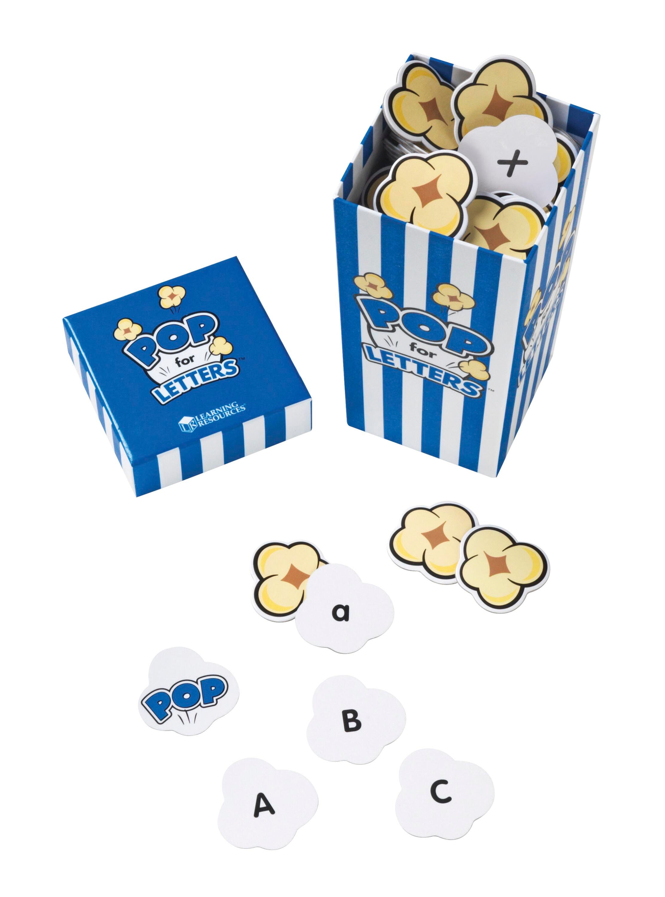 Learning Resources Pop For Letters Game, 100 Pieces 1369053