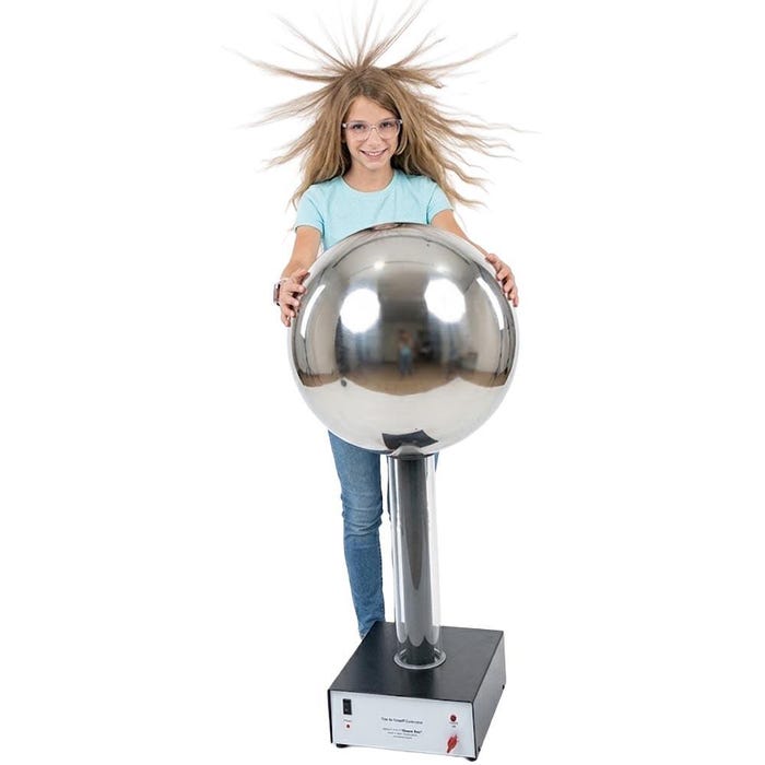 Science First Van de Graaff Generator, 500 Kilovolts, Negative