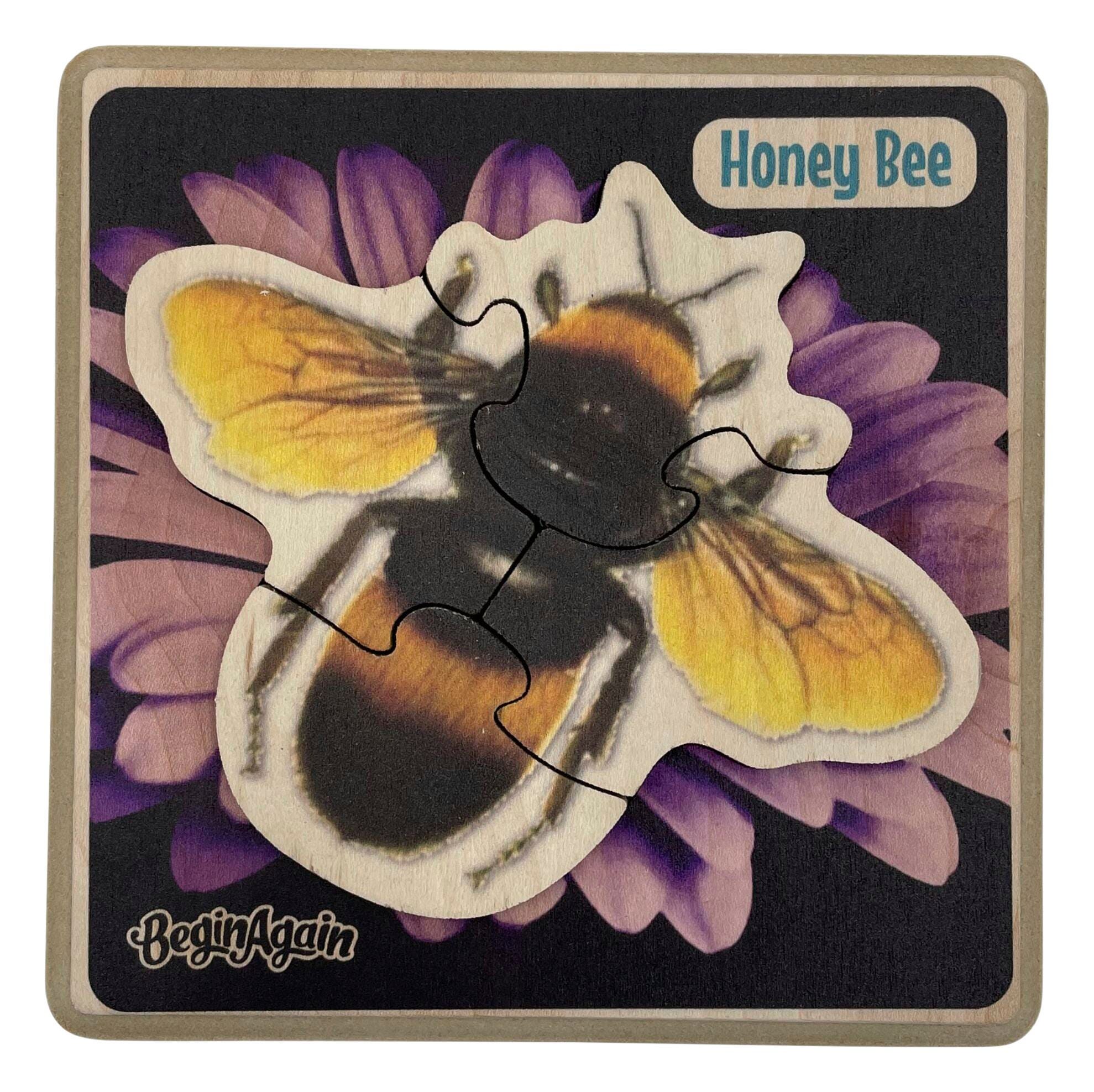 BeginAgain Garden Pal Honey Bee Puzzle, 5 Pieces 2151222