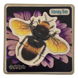 BeginAgain Garden Pal Honey Bee Puzzle, 5 Pieces 2151222
