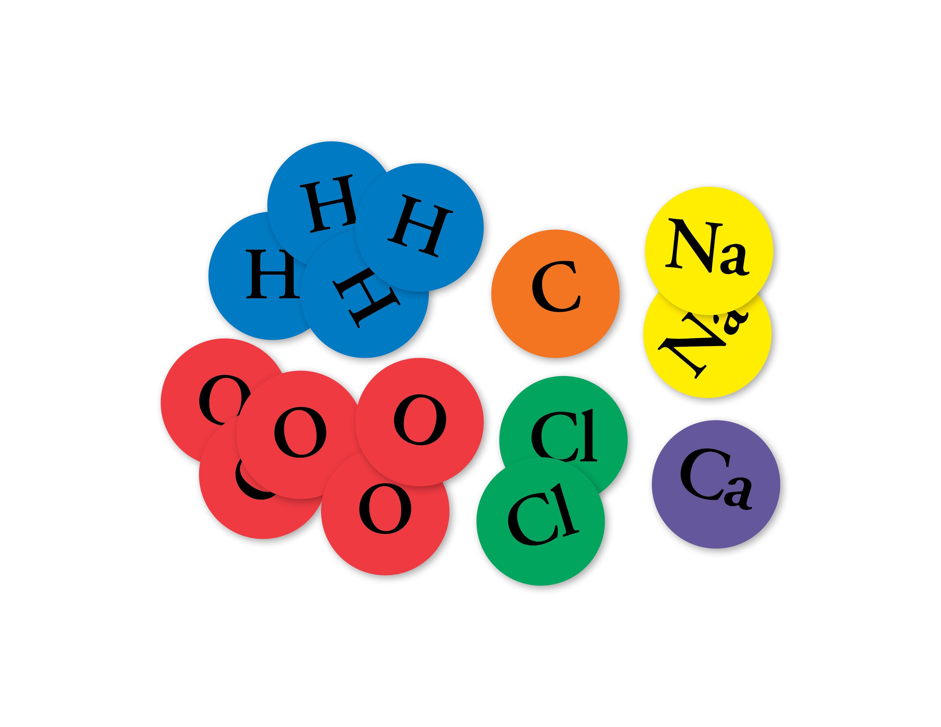 FOSS Atom Tiles, Cardboard, 18 Sets of 15 Tiles 1391854