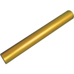 Image for Champion Sports 11-1/2 x 1-1/2 Inch Relay Baton, Gold, Set of 6 from School Specialty