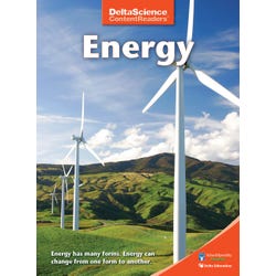 Delta Science Content Readers Energy Red Book, Pack of 8, Item Number 1278085