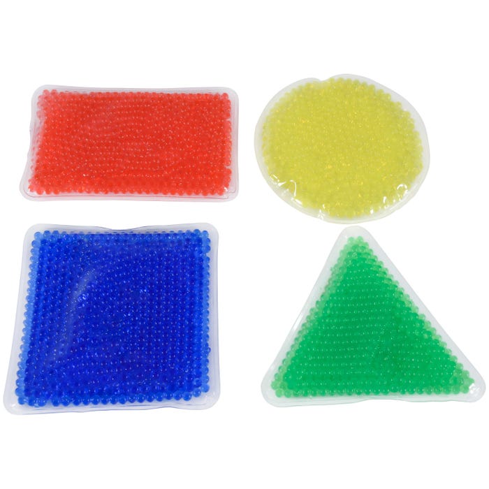 Abilitations Gel Bead Sensory Shapes, Set of 4