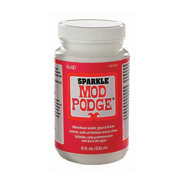 Mod Podge Sealer and Finish, Sparkle, 8 Ounce Jar
