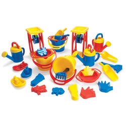 Childcraft Classroom Sand and Water Toys Play Set, 28 Pieces, Item Number 067753