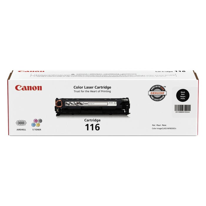 Canon Ink Toner Cartridge, CRTDG116BK, Black