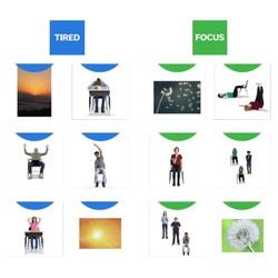 Visualz Youth Mindfulness Tiles, Set of 24 2152599