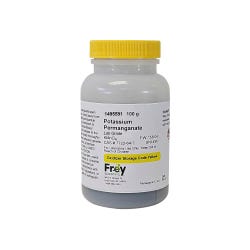 Frey Scientific Potassium Permanganate, Purple Crystal, Lab Grade, 100 Grams