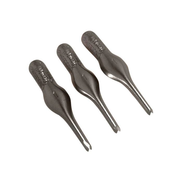 Speedball Linoleum Push Type Cutter, Number 1 Small V, Pack of 12