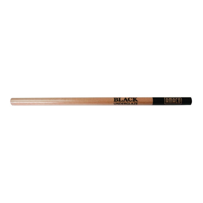 Amaco Underglaze Lead-Free Decorating Pencil, Black, Each