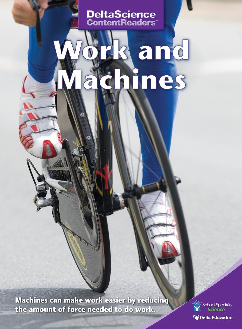 Delta Science Content Readers Work and Machines Purple Book, Pack of 8 1278120