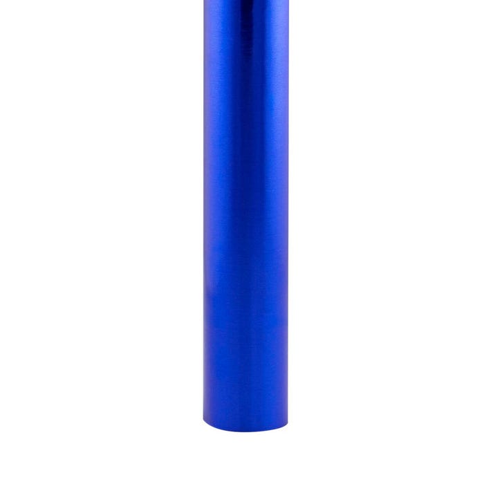 Hygloss Colored Metallic Foil Roll, 26 Inch x 25 Feet, Blue