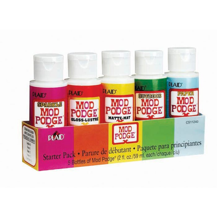 Mod Podge Sealer and Finish, 2 Ounce Bottle, Set of 5