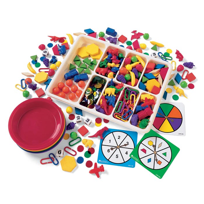 Learning Resources Deluxe Sorting Set with Activity Cards