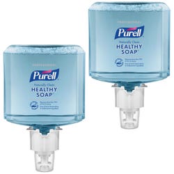 Purell Healthy Soap ES6 Professional Foam Soap, 1200 mL, Naturally Clean Scent, Blue, Carton of 2, Item Number 2009751